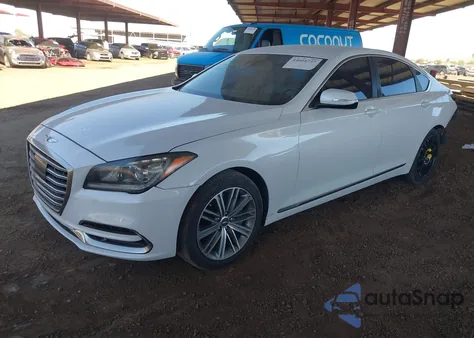 2018 Genesis G80 3.8 from USA, damaged, VIN KMHGN4JE4JU225531